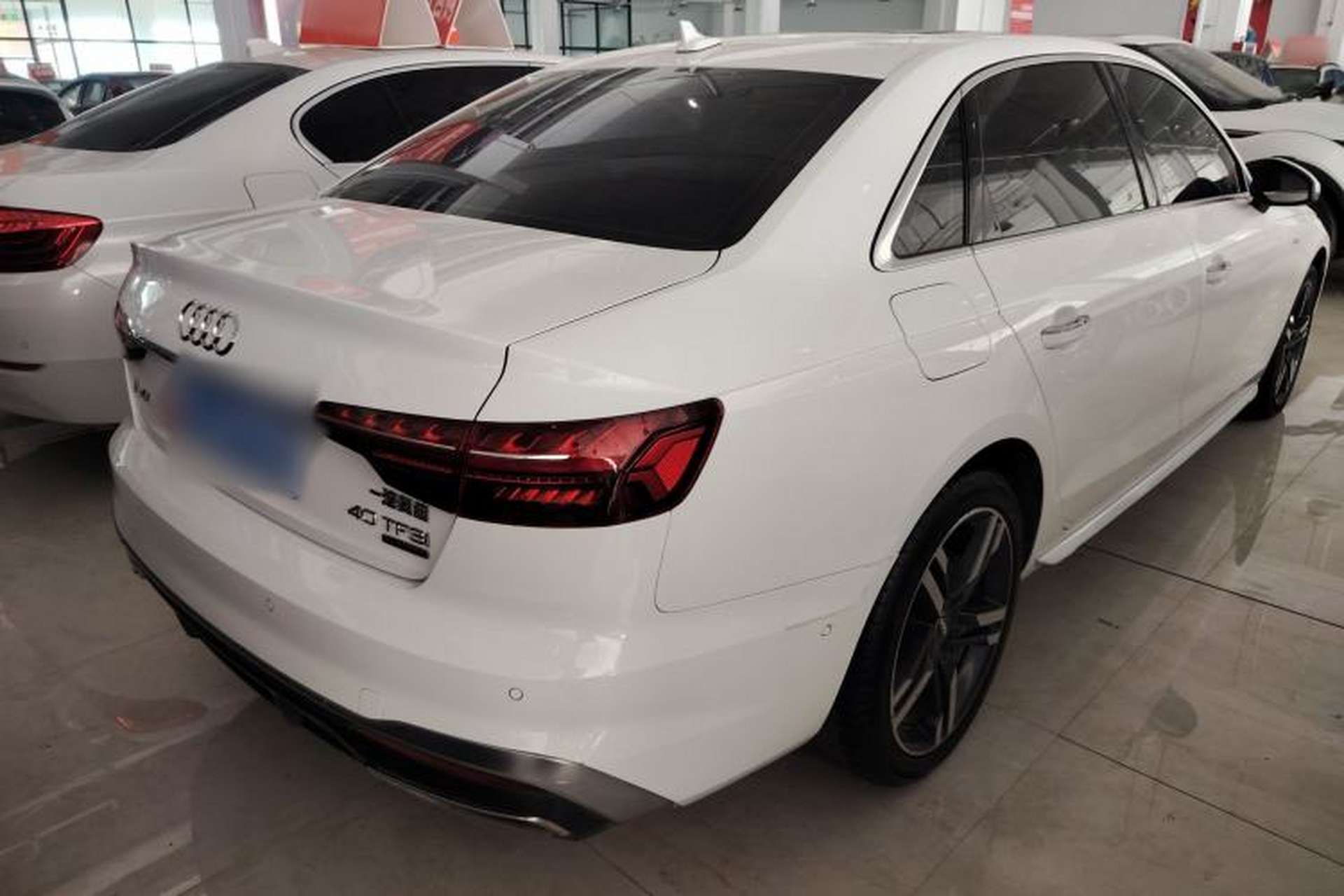 Used Audi A4L 2020 40 TFSI quattro Luxury Dynamic Model Rear Right 45 Deg