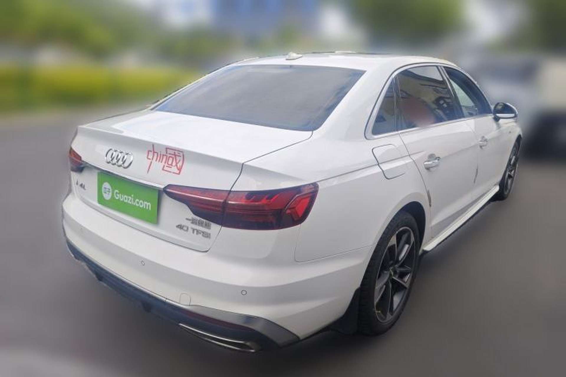 Used Audi A4L 2020 40 TFSI Fashion Dynamic Model Rear Right 45 Deg