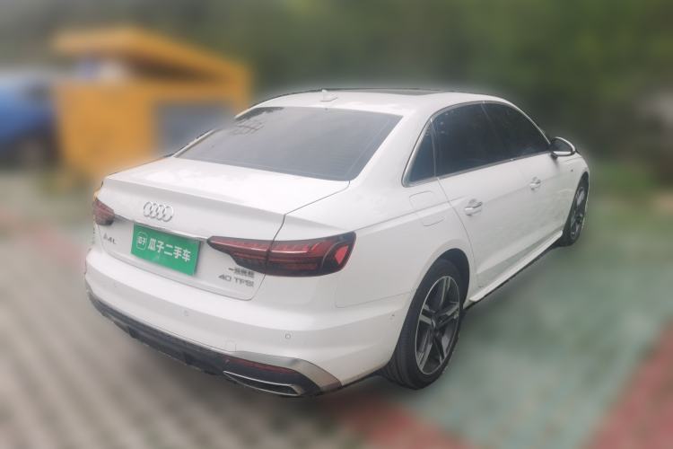 Used Audi A4L 2020 40 TFSI Luxury Dynamic Model Rear Right 45 Deg