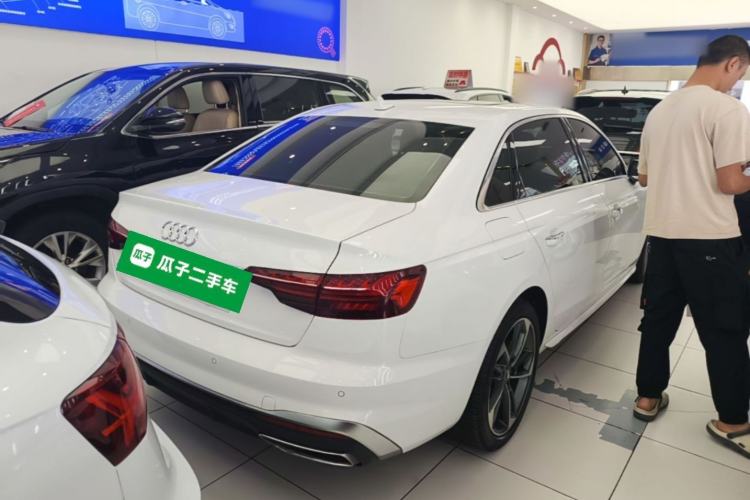 Used Audi A4L 2020 40 TFSI Fashion Dynamic Model Rear Right 45 Deg