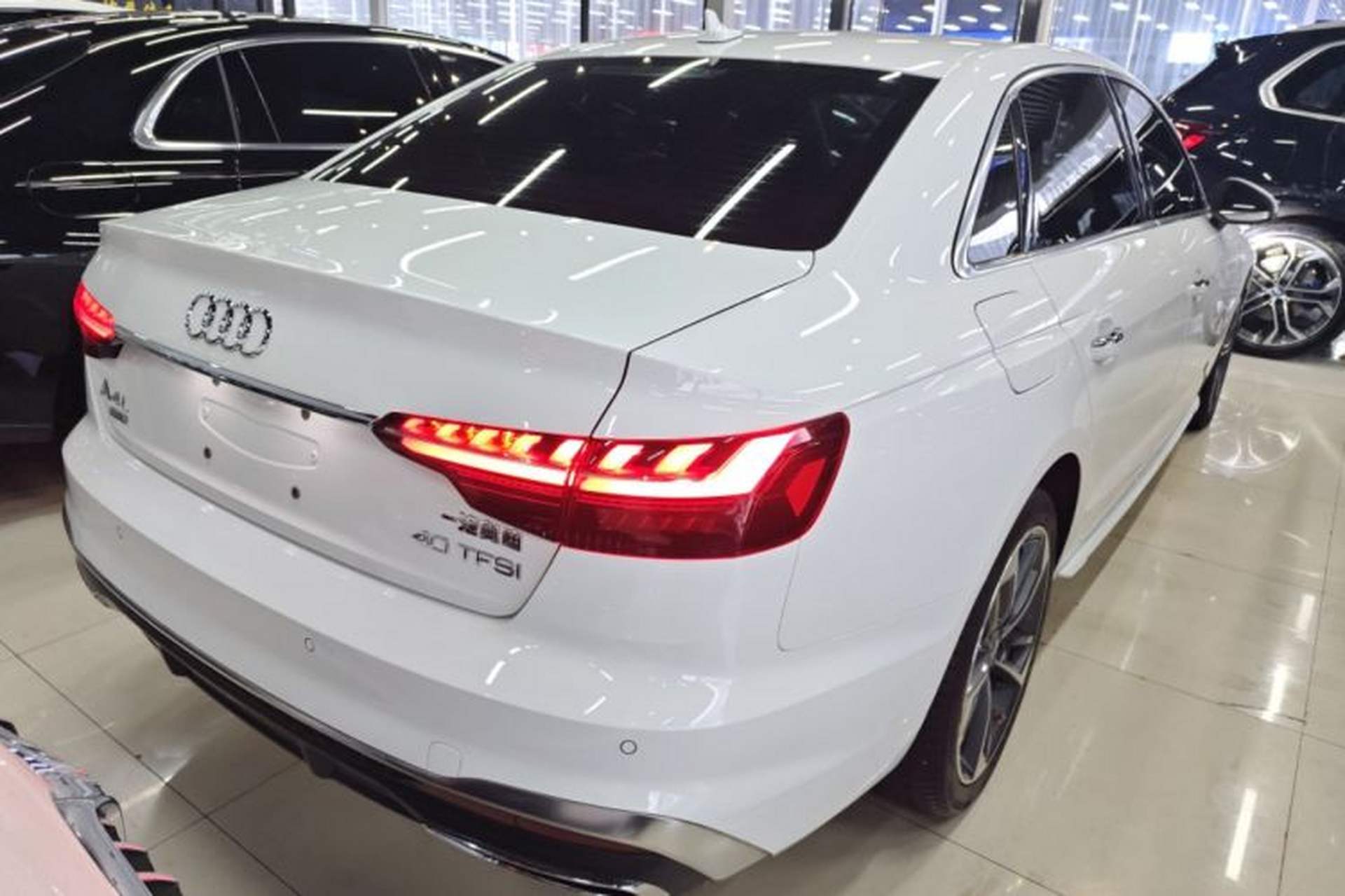 Used Audi A4L 2020 40 TFSI Fashion Dynamic Model Rear Right 45 Deg