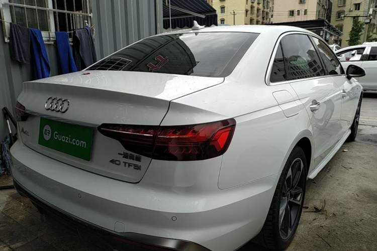 Used Audi A4L 2020 40 TFSI Fashion Dynamic Model Rear Right 45 Deg