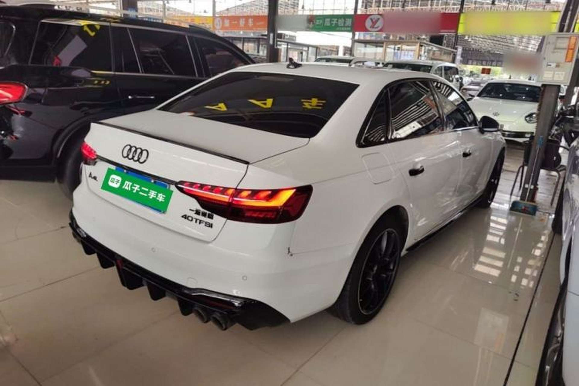 Used Audi A4L 2020 40 TFSI Fashionable and Elegant Model Rear Right 45 Deg