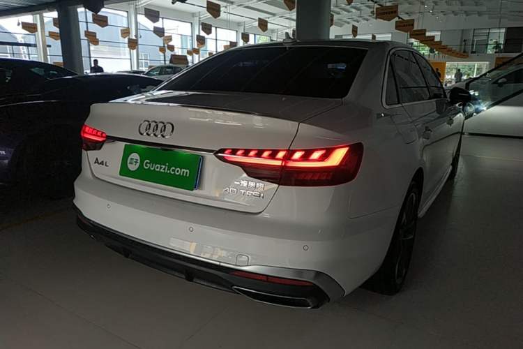 Used Audi A4L 2020 40 TFSI Fashion Dynamic Model Rear Right 45 Deg