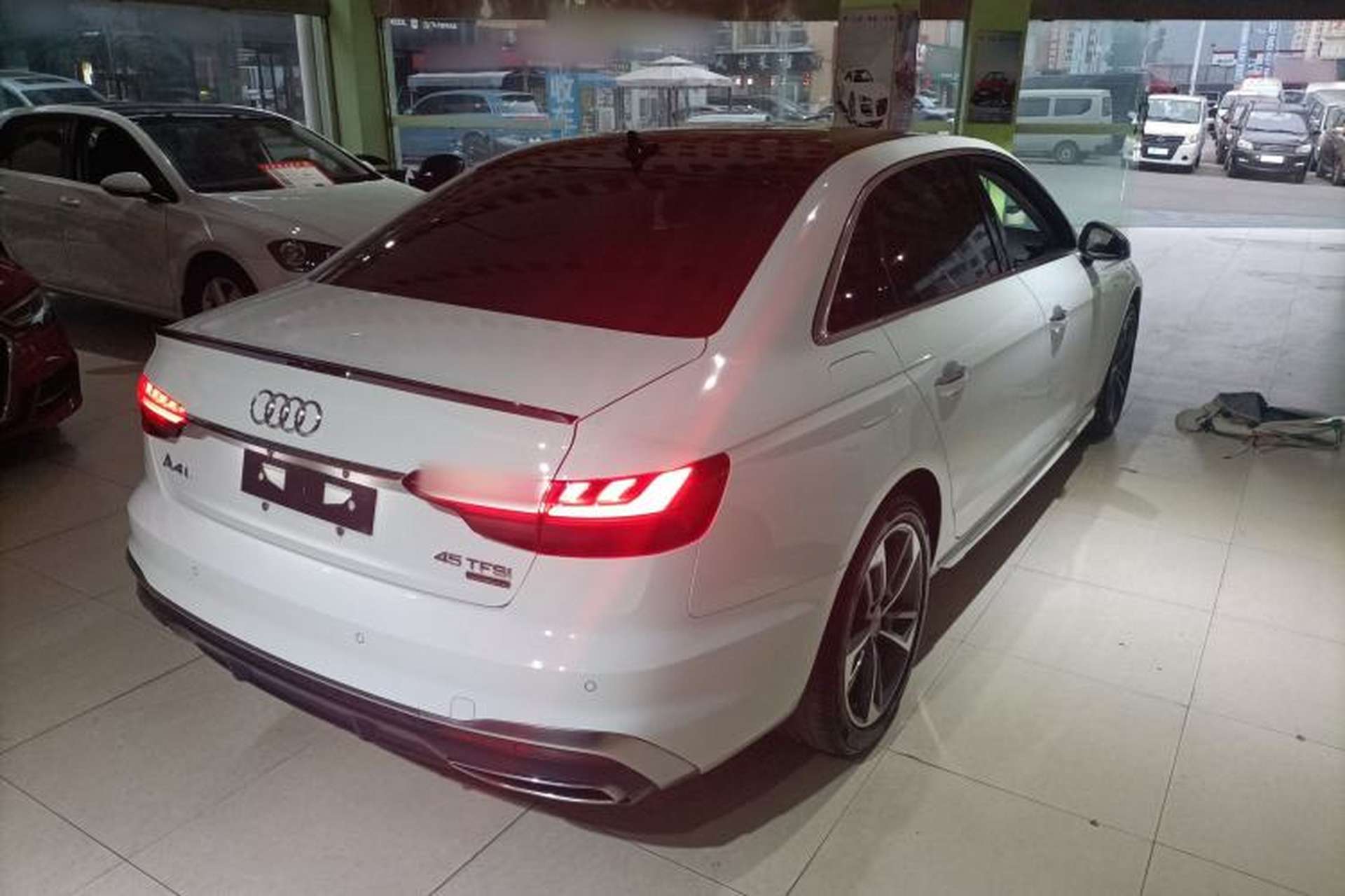 Used Audi A4L 2020 40 TFSI Fashion Dynamic Model Rear Right 45 Deg