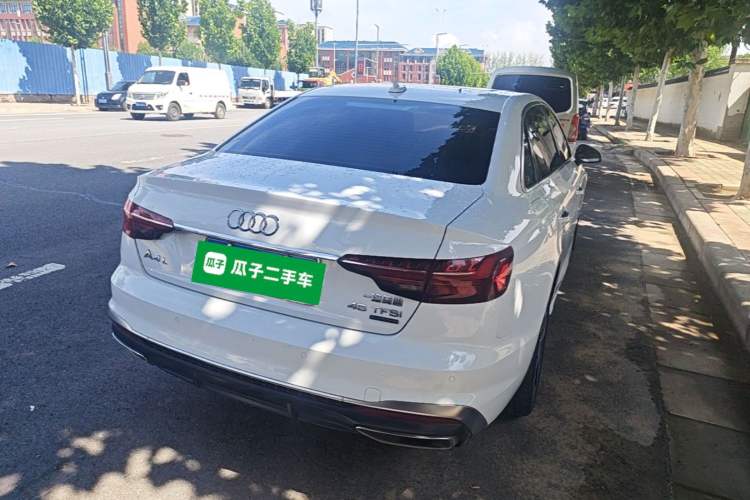 Used Audi A4L 2020 40 TFSI Fashion Dynamic Model Rear Right 45 Deg