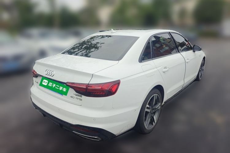 Used Audi A4L 2020 40 TFSI Luxury Dynamic Model Rear Right 45 Deg