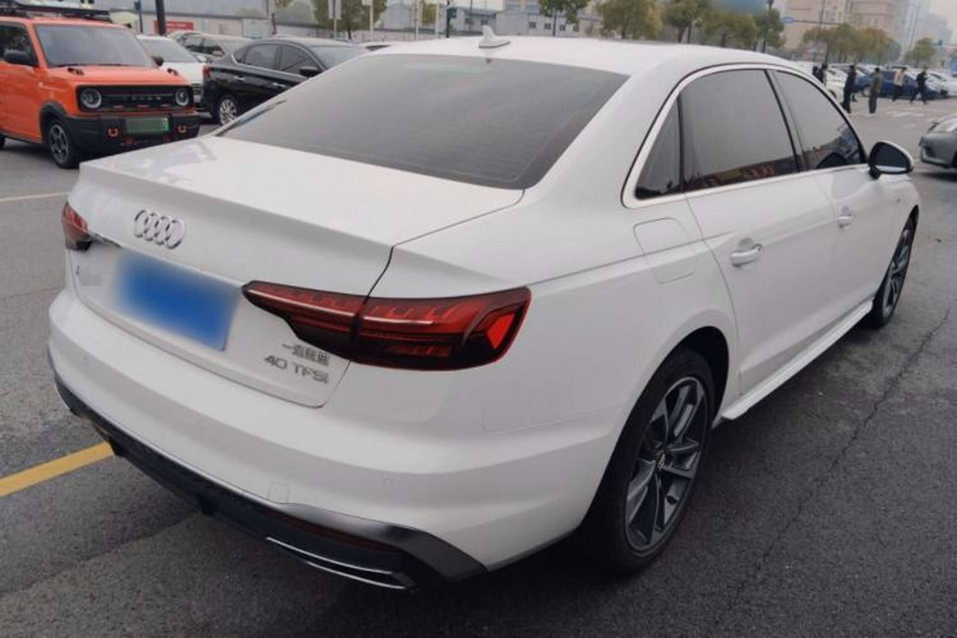 Used Audi A4L 2020 40 TFSI Fashion Dynamic Model Rear Right 45 Deg