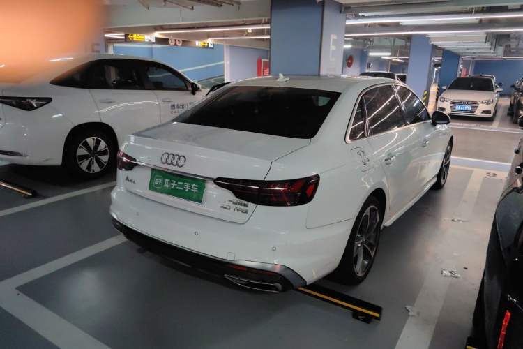 Used Audi A4L 2020 40 TFSI Fashion Dynamic Model Rear Right 45 Deg