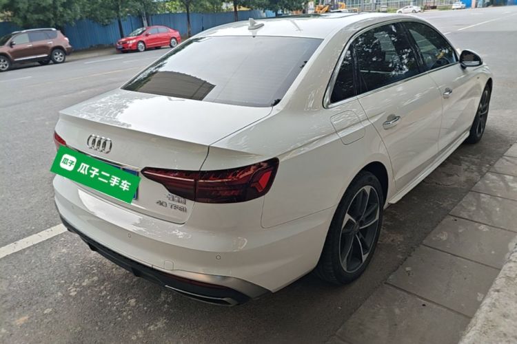 Used Audi A4L 2020 40 TFSI Fashion Dynamic Model Rear Right 45 Deg