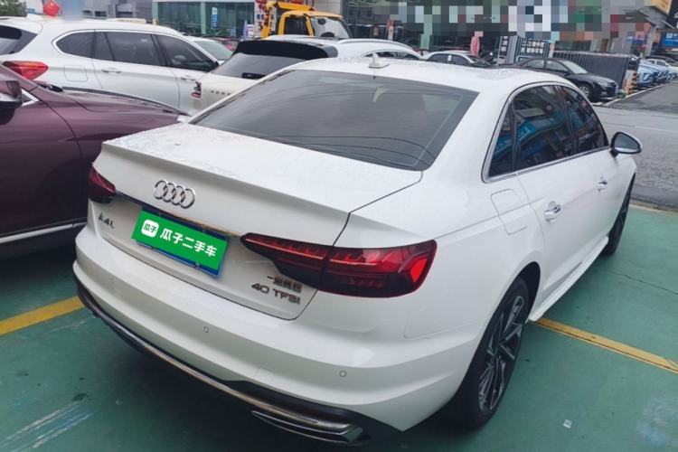 Used Audi A4L 2020 40 TFSI Luxury Dynamic Model Rear Right 45 Deg