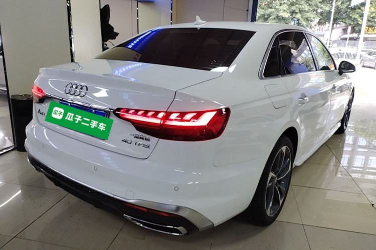 Used Audi A4L 2020 40 TFSI Fashion Dynamic Model Rear Right 45 Deg