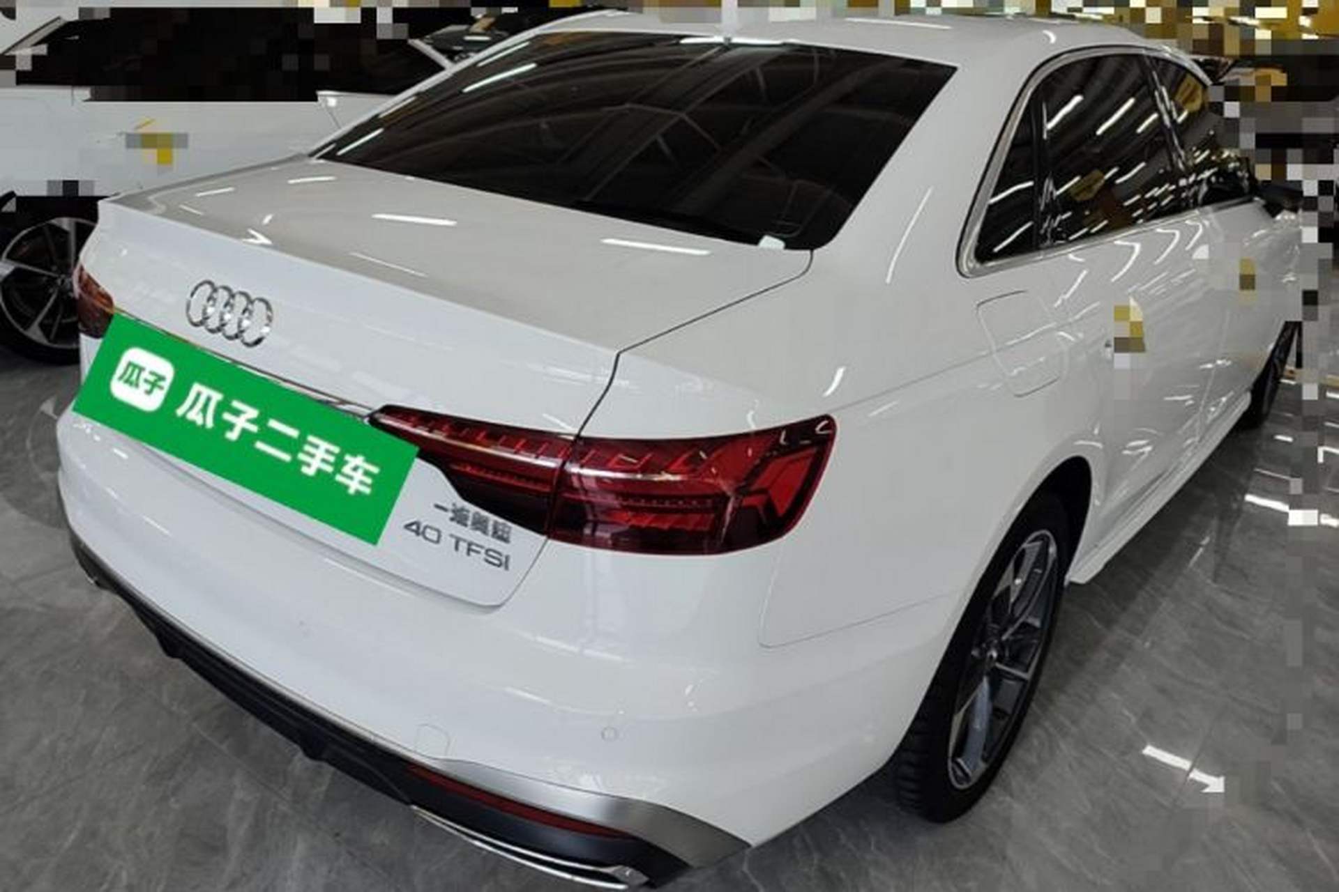 Used Audi A4L 2020 40 TFSI Fashion Dynamic Model Rear Right 45 Deg
