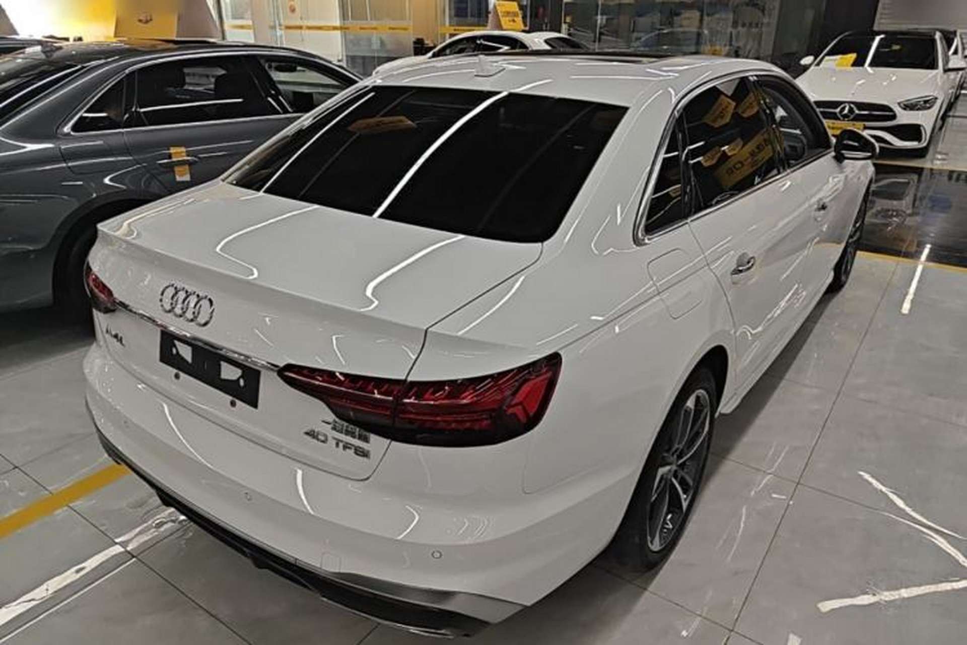 Used Audi A4L 2020 40 TFSI Fashion Dynamic Model Rear Right 45 Deg