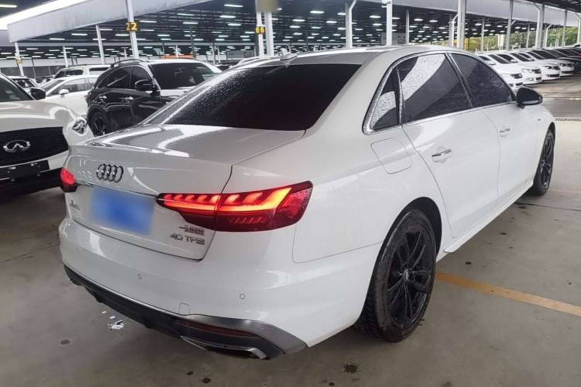 Used Audi A4L 2020 40 TFSI Fashion Dynamic Model Rear Right 45 Deg