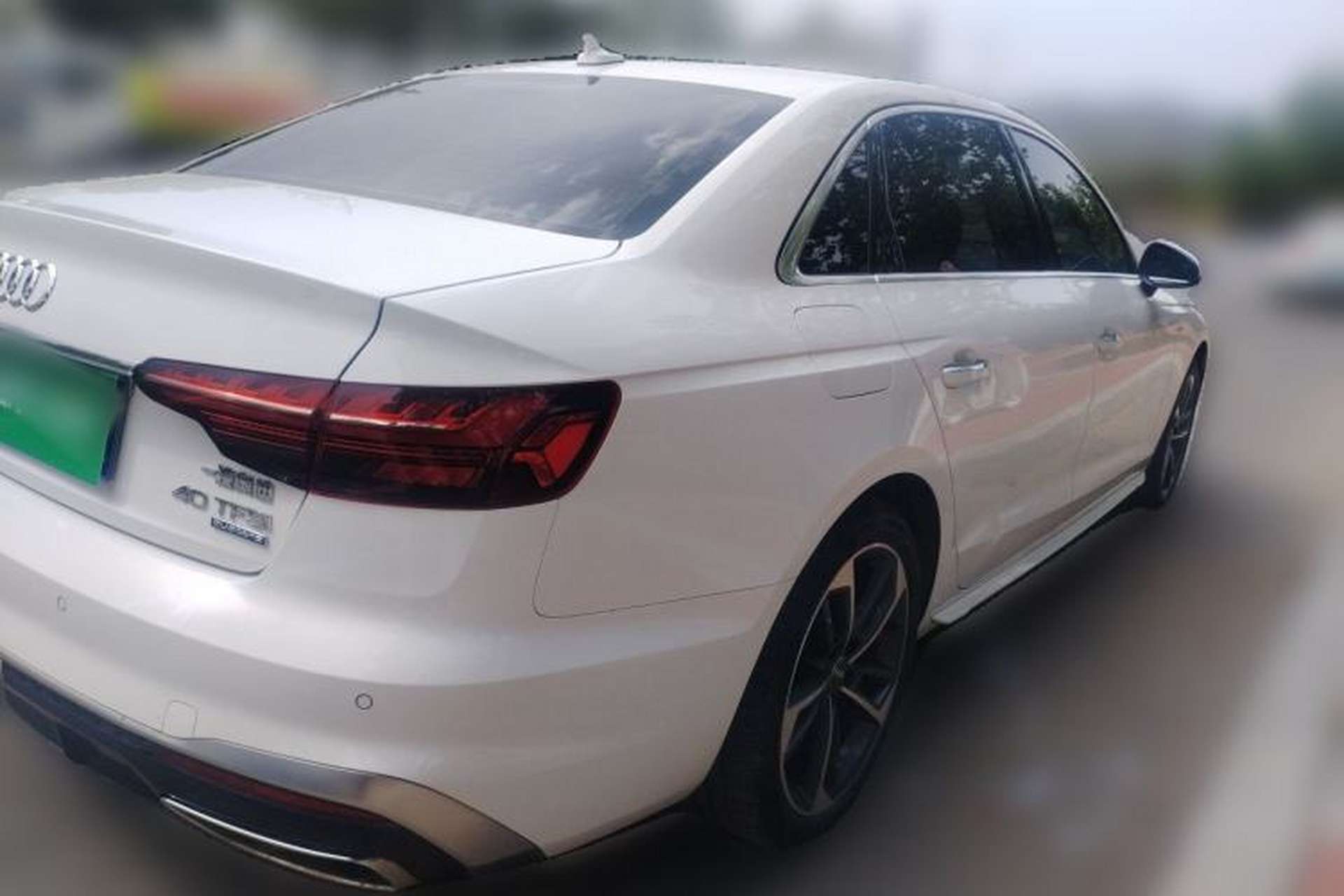 Used Audi A4L 2020 40 TFSI Fashion Dynamic Model Rear Right 45 Deg