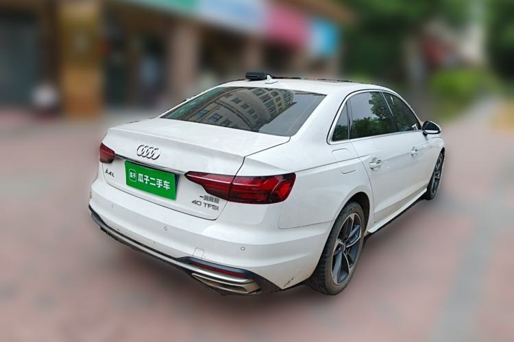 Used Audi A4L 2020 40 TFSI Fashionable and Elegant Model Rear Right 45 Deg