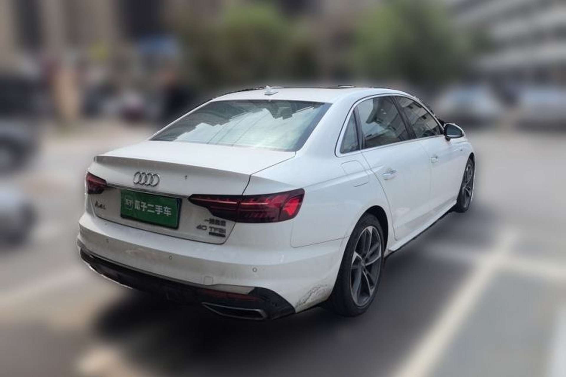 Used Audi A4L 2020 40 TFSI Fashion Dynamic Model Rear Right 45 Deg