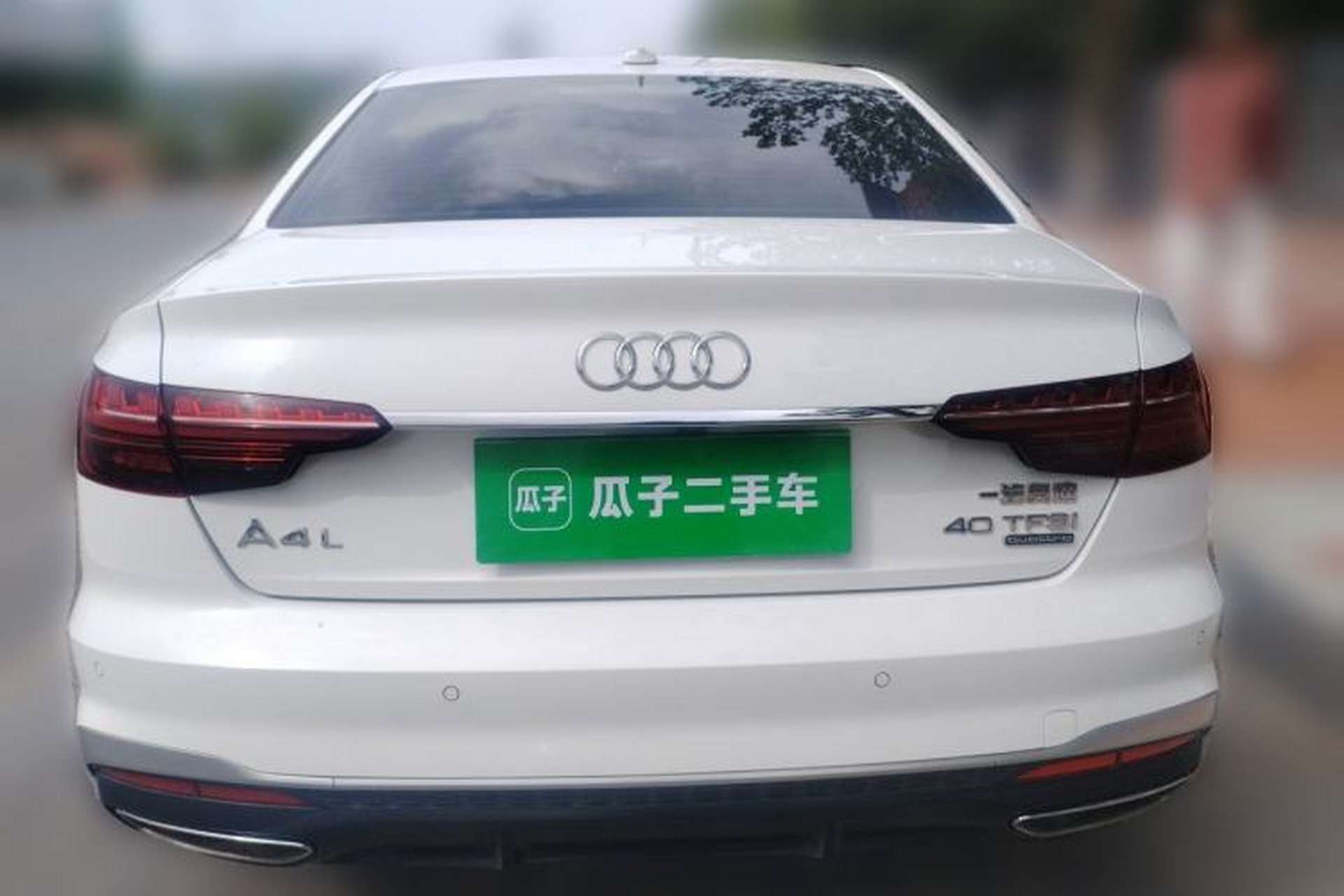 Used Audi A4L 2020 40 TFSI Fashion Dynamic Model Rear