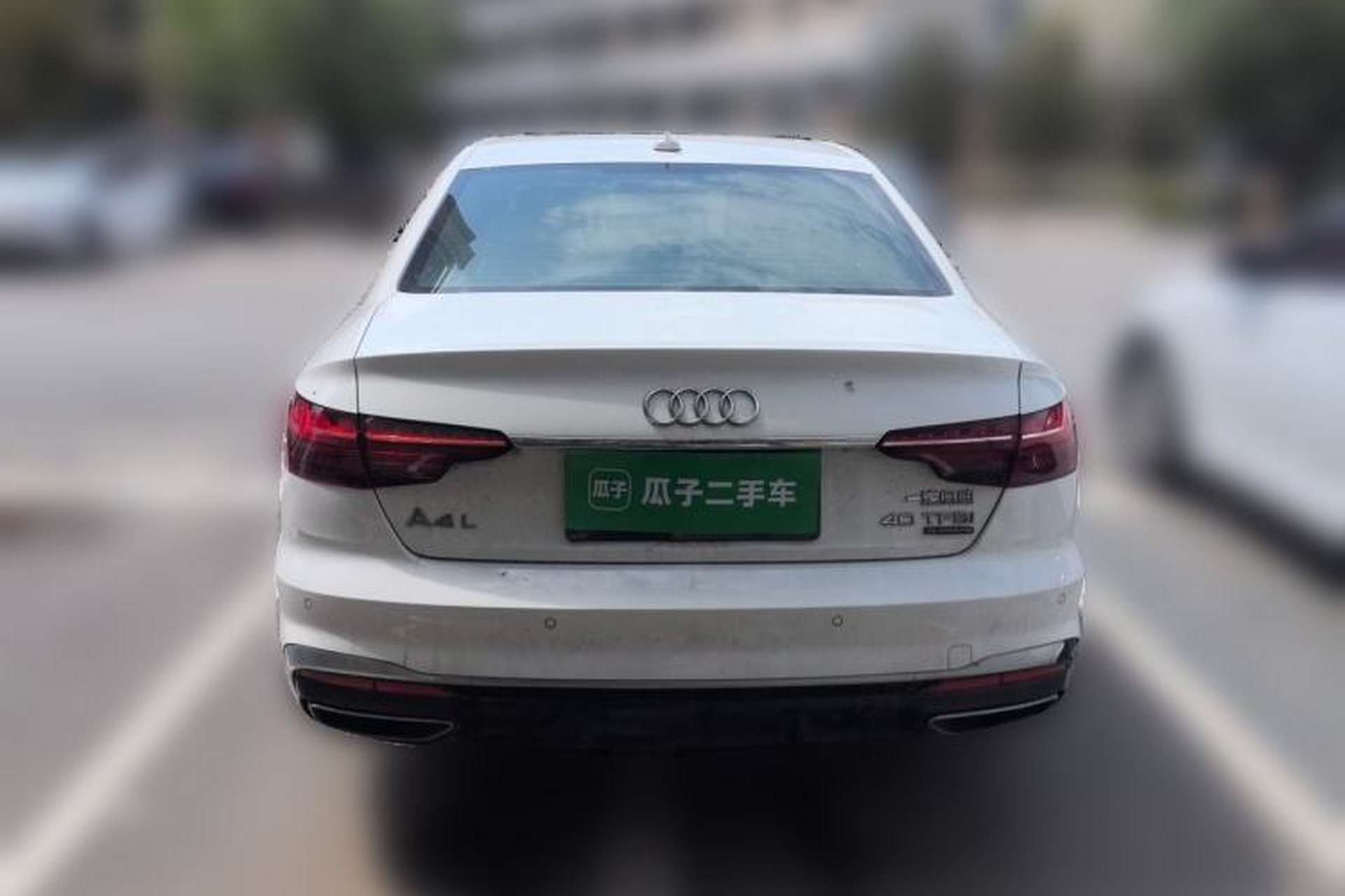 Used Audi A4L 2020 40 TFSI Fashion Dynamic Model Rear