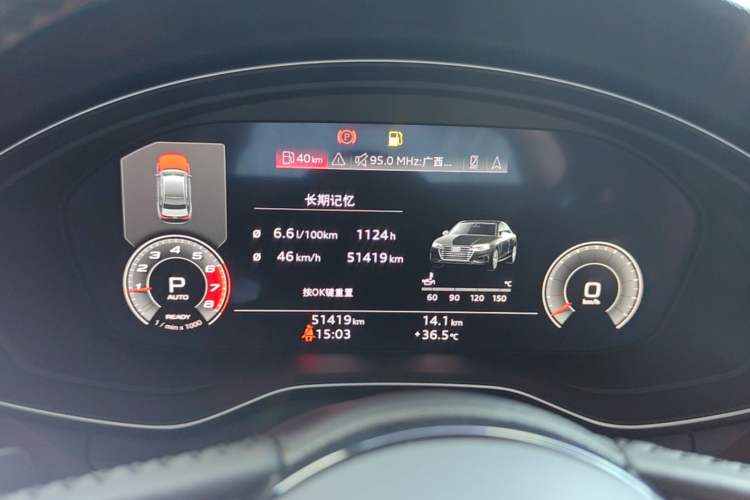 Used Audi A4L 2021 40 TFSI Enjoy Life Edition Instrument Cluster