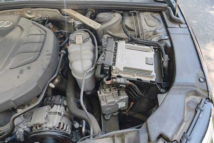 Used Audi A4L 2022 40 TFSI Luxury Dynamic Model Engine Bay Left