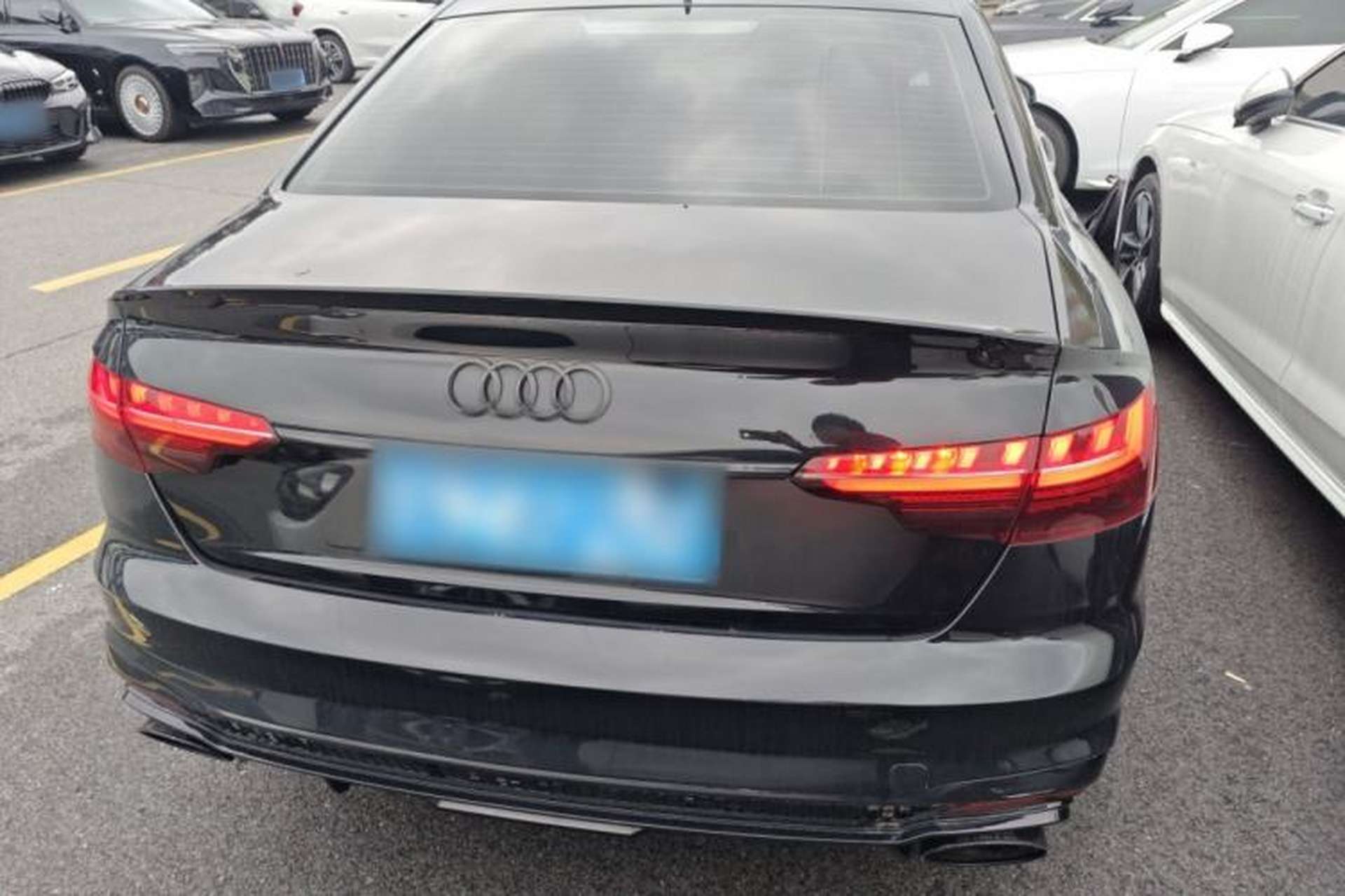Used Audi A4L 2022 40 TFSI Luxury Dynamic Model Rear