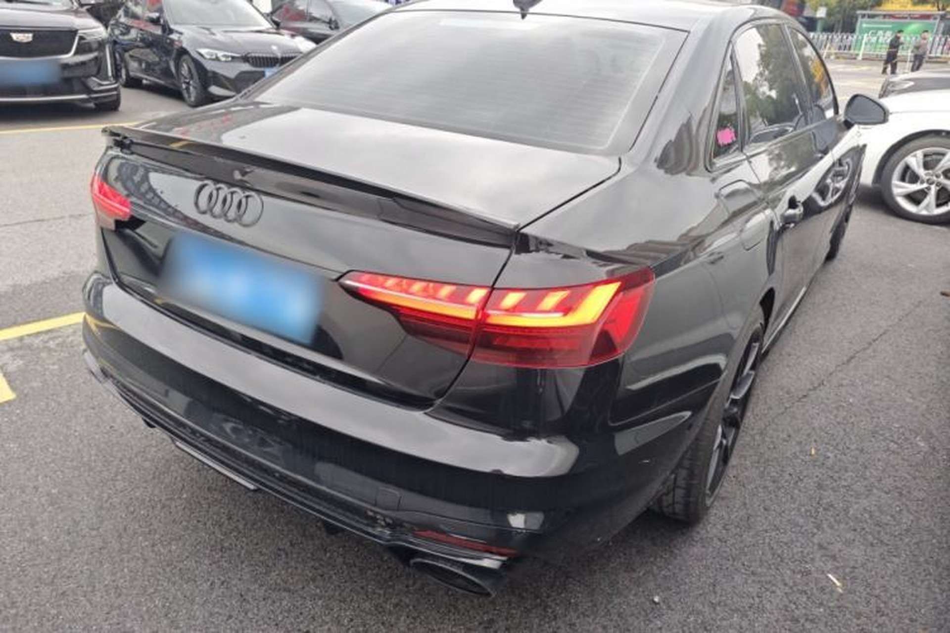 Used Audi A4L 2022 40 TFSI Luxury Dynamic Model Rear Right 45 Deg