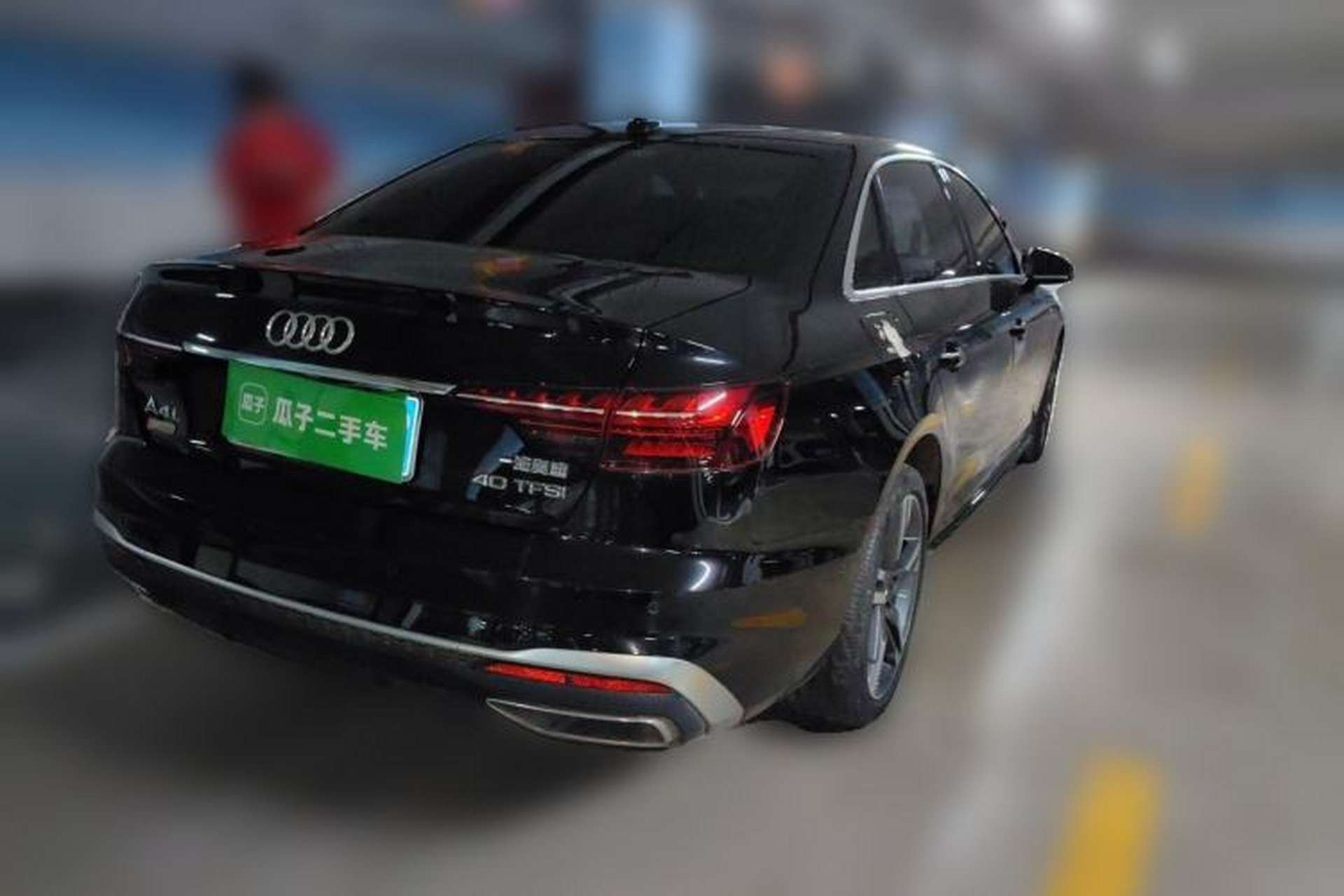 Used Audi A4L 2022 40 TFSI Luxury Dynamic Model Rear Right 45 Deg