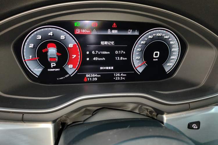 Used Audi A4L 2022 40 TFSI Luxury Dynamic Model Instrument Cluster