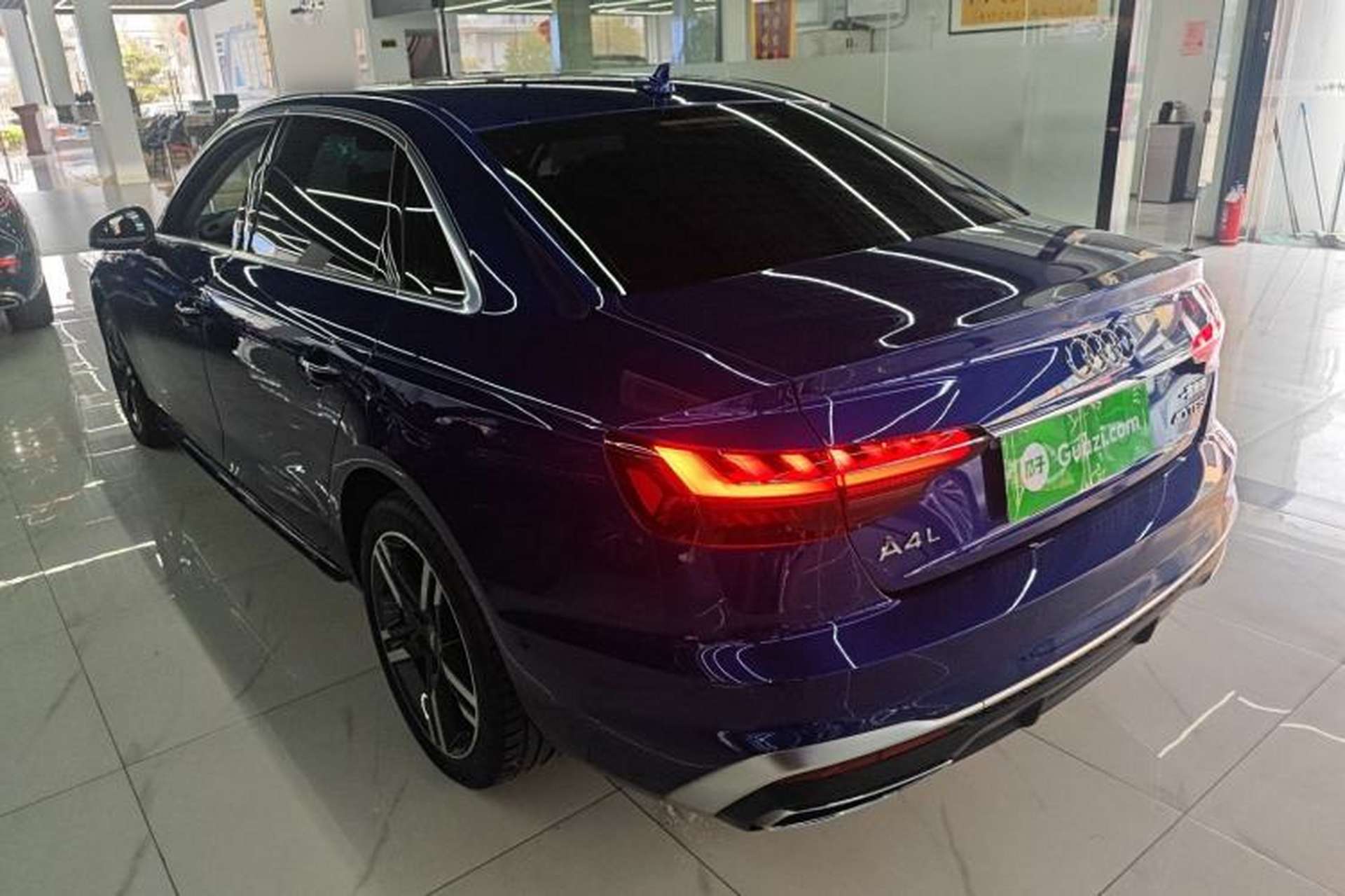 Used Audi A4L 2022 40 TFSI Luxury Dynamic Model Rear Left 45 Deg