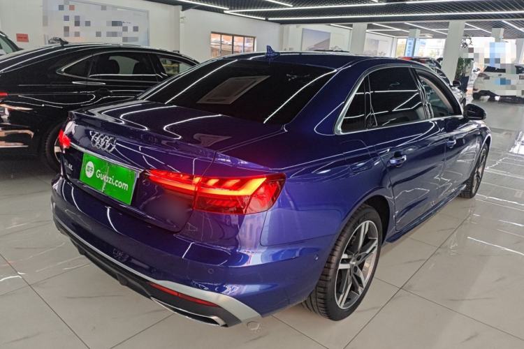 Used Audi A4L 2022 40 TFSI Luxury Dynamic Model Rear Right 45 Deg