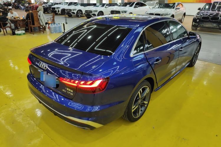 Used Audi A4L 2022 40 TFSI Luxury Dynamic Model Rear Right 45 Deg