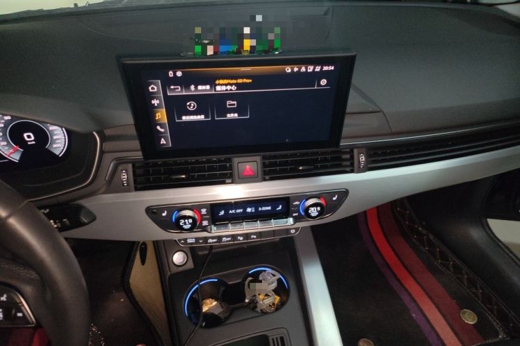 Used Audi A4L 2022 40 TFSI Luxury Dynamic Model Audio And AC Panel