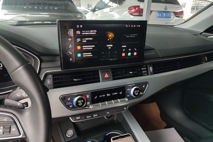 Used Audi A4L 2022 40 TFSI Fashion Dynamic Model Audio And AC Panel