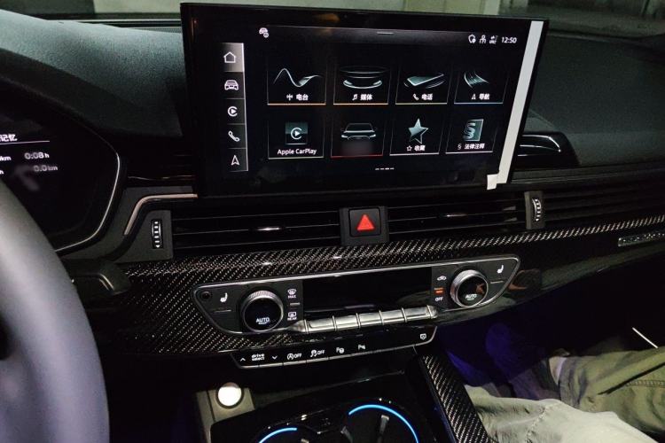 Used Audi A4L 2022 45 TFSI quattro Prestige Dynamic Edition Audio And AC Panel