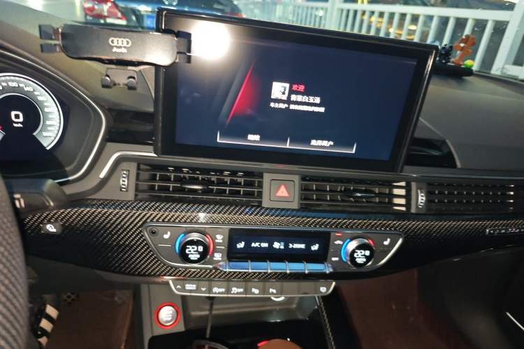 Used Audi A4L 2022 45 TFSI quattro Prestige Dynamic Edition Audio And AC Panel