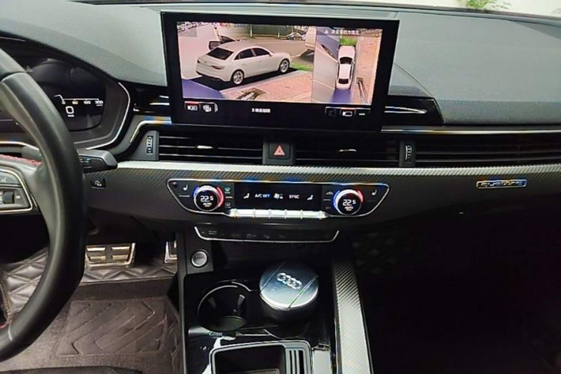 Used Audi A4L 2022 40 TFSI quattro RS Performance Package Audio And AC Panel