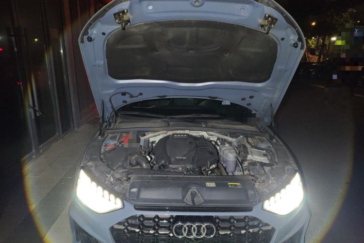Used Audi A4L 2022 40 TFSI quattro RS Performance Package Engine Bay