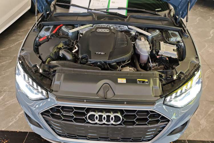 Used Audi A4L 2022 40 TFSI quattro RS Performance Package Engine Bay