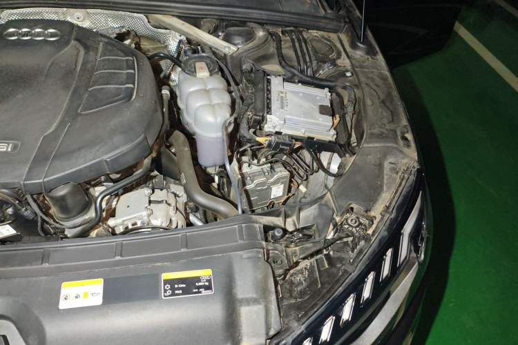 Used Audi A4L 2022 40 TFSI Fashion Dynamic Model Engine Bay Left