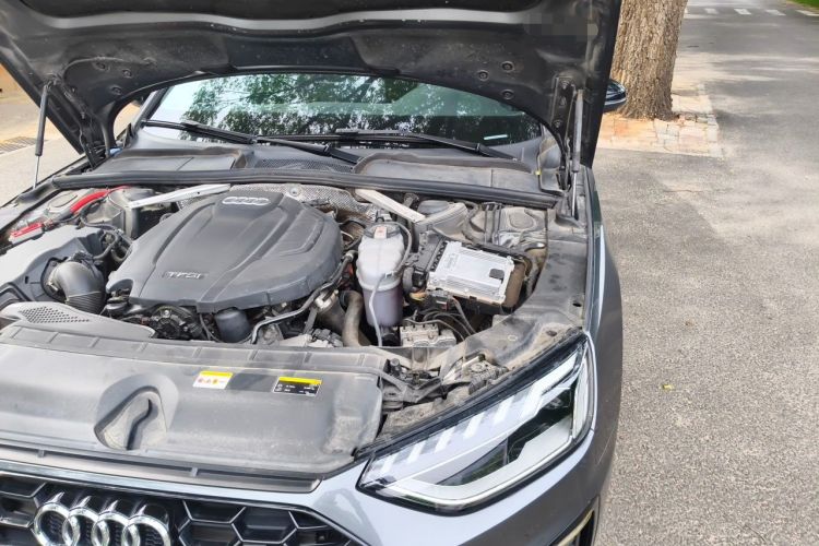 Used Audi A4L 2022 40 TFSI Luxury Dynamic Model Engine Bay Left