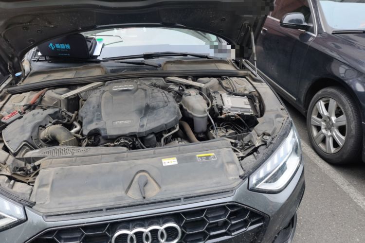 Used Audi A4L 2022 40 TFSI Luxury Dynamic Model Engine Bay Left