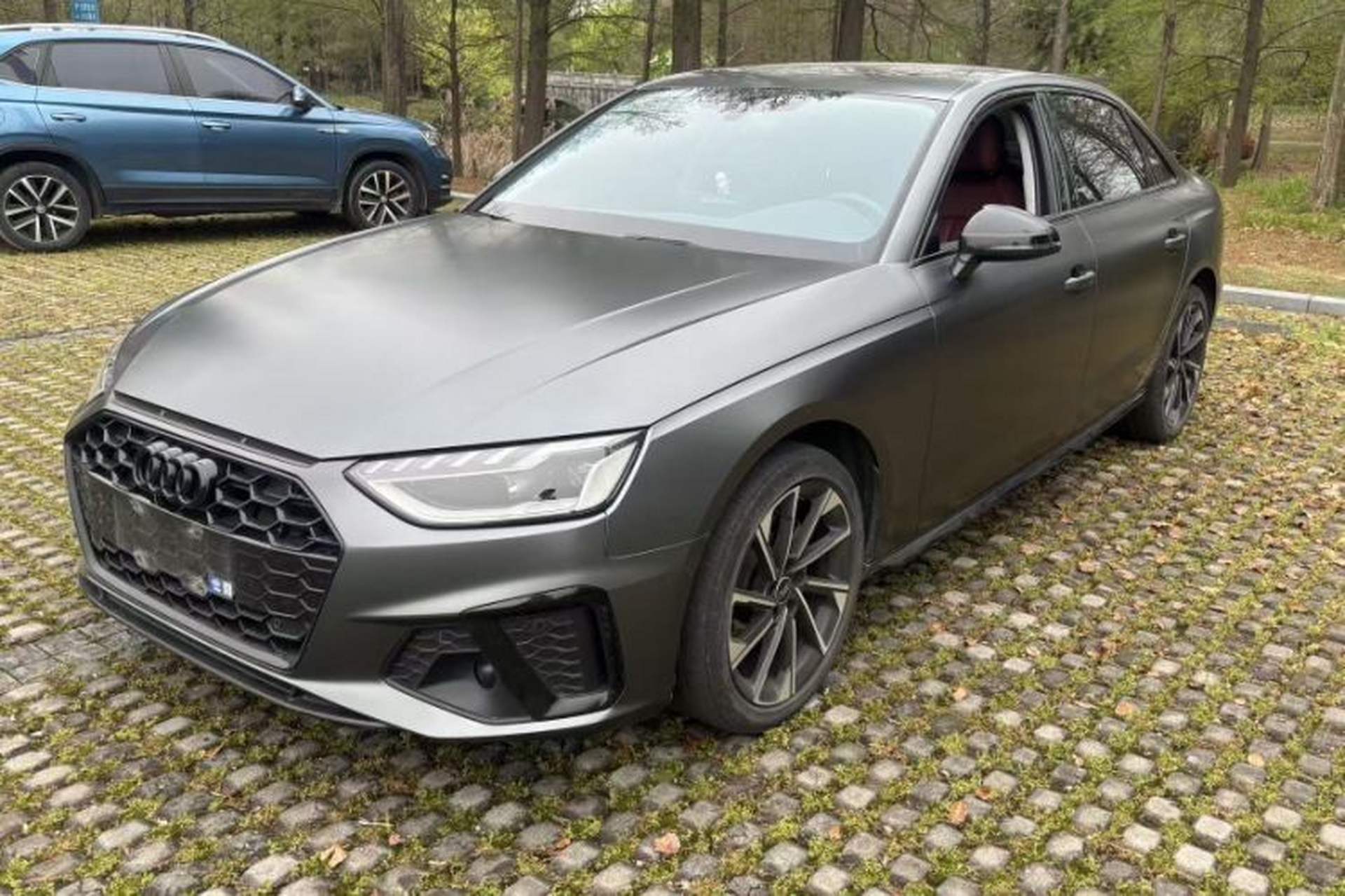 Used Audi A4L 2022 40 TFSI Luxury Dynamic Model Front Left 45 Deg