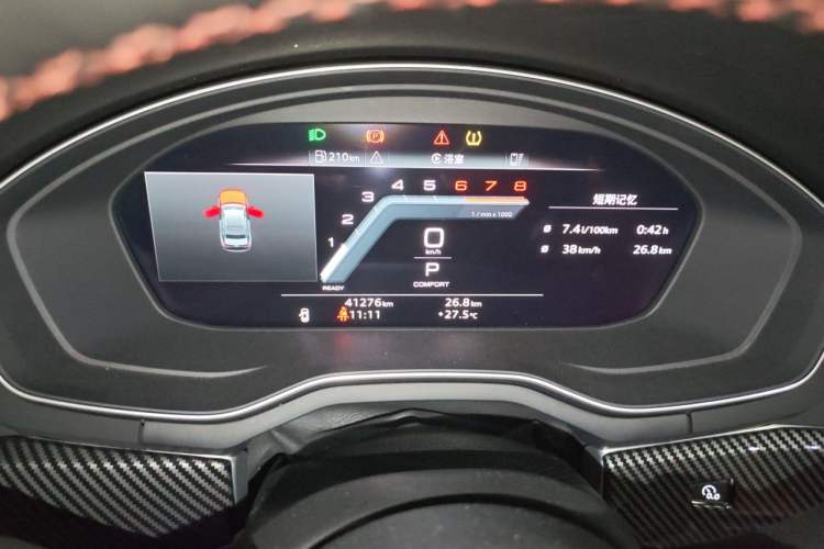 Used Audi A4L 2022 40 TFSI Fashion Dynamic Model Instrument Cluster