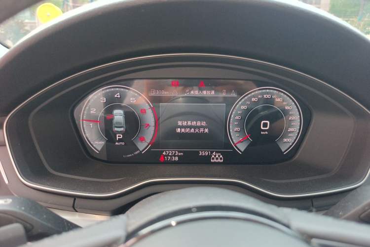 Used Audi A4L 2022 40 TFSI Luxury Dynamic Model Instrument Cluster