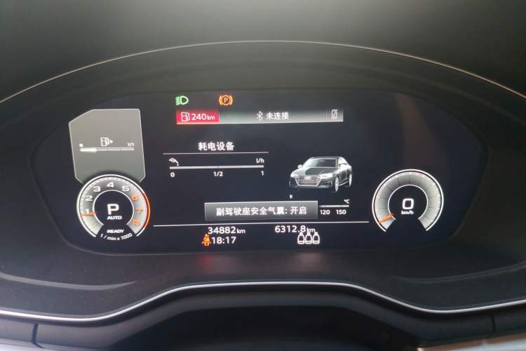 Used Audi A4L 2022 40 TFSI Fashion Dynamic Model Instrument Cluster