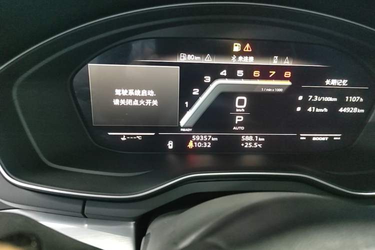 Used Audi A4L 2022 40 TFSI Luxury Dynamic Model Instrument Cluster