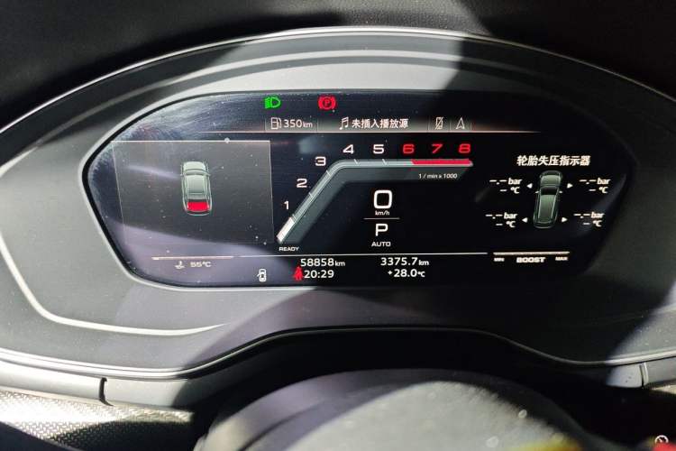 Used Audi A4L 2022 40 TFSI quattro RS Performance Package Instrument Cluster