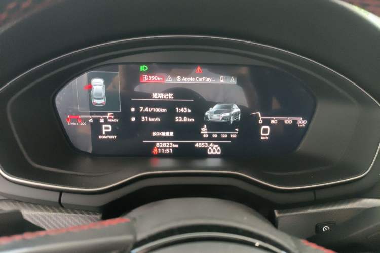 Used Audi A4L 2022 40 TFSI quattro RS Performance Package Instrument Cluster